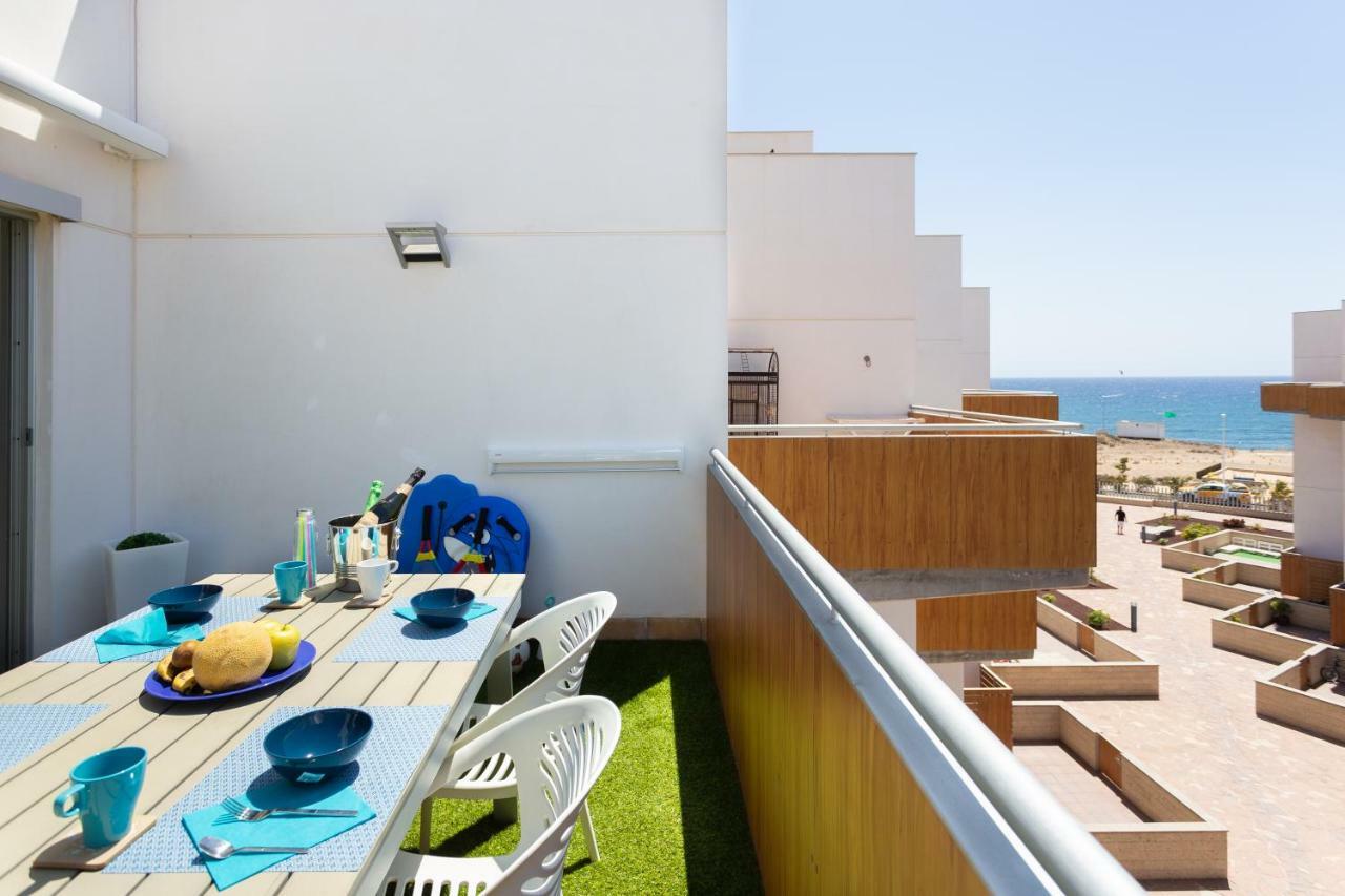 Luxury Beachfront Penthouse El Médano Exterior foto