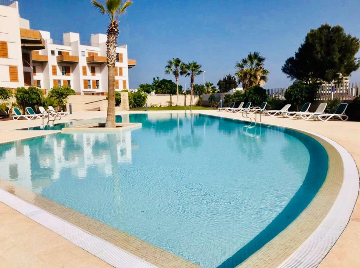 Luxury Beachfront Penthouse El Médano Exterior foto